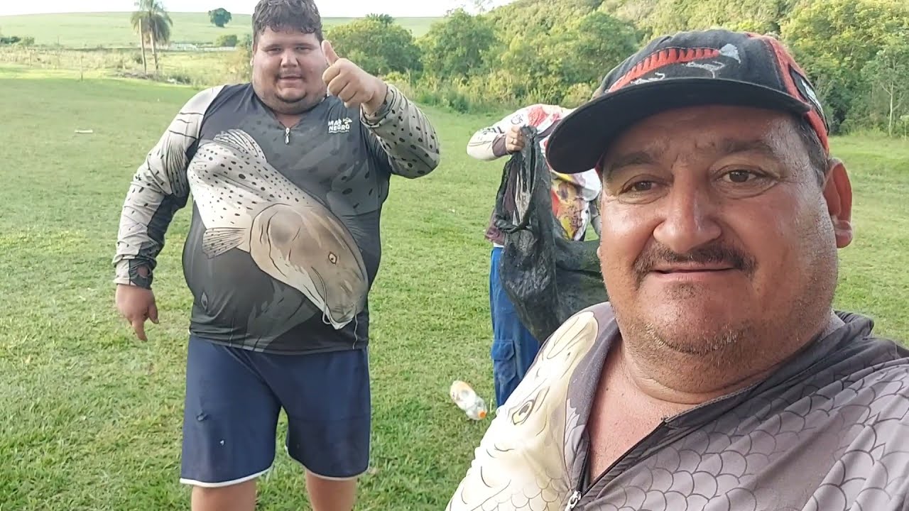Pescaria abençoada com minha família  ...