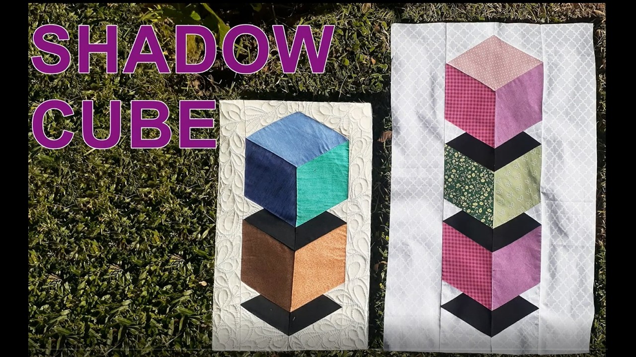 Cubos com sombra 3D