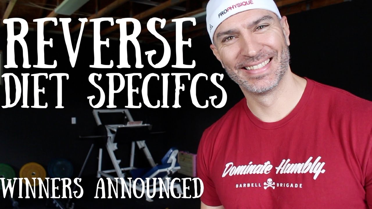 Reverse Diet Guide and Winners Announced!