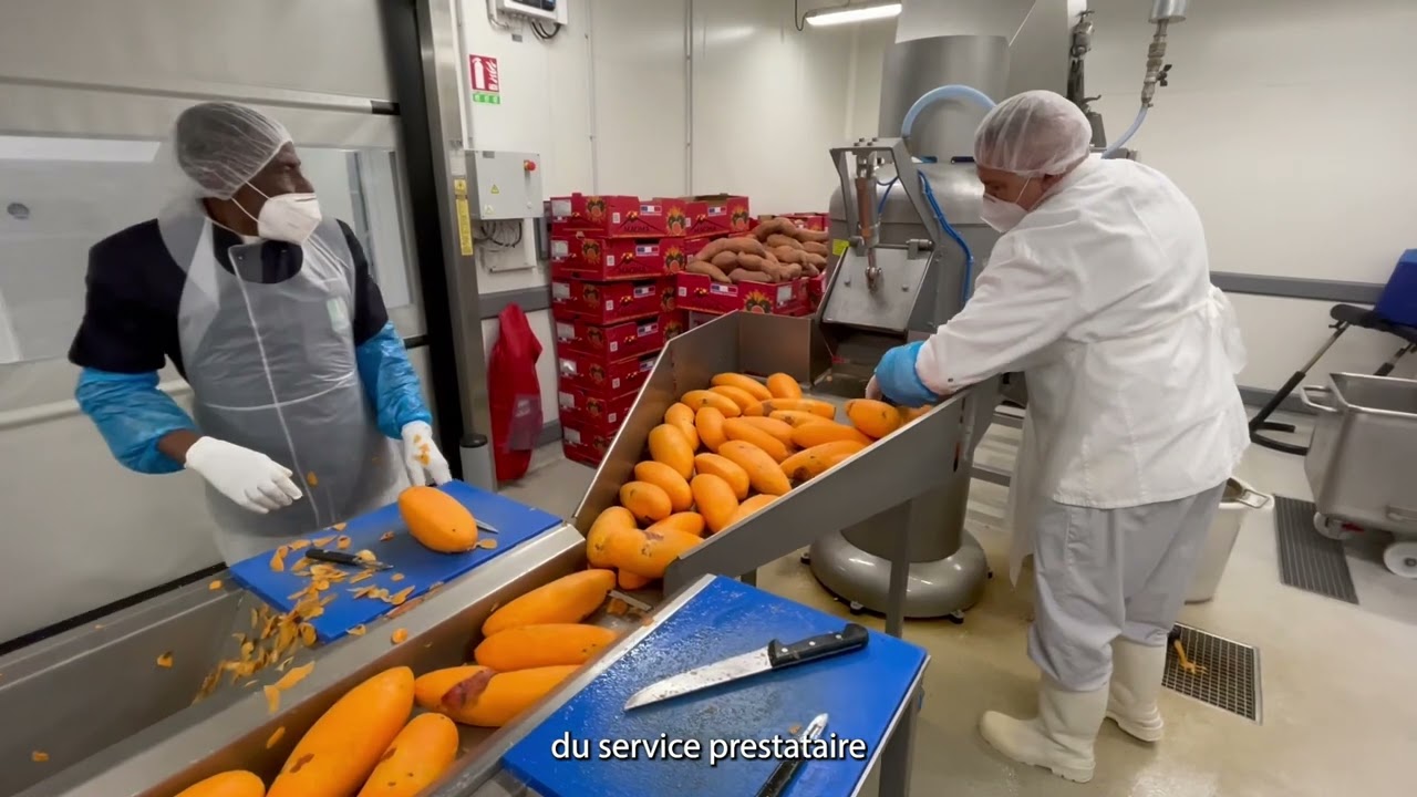 Handicap et maintien en emploi : La légumerie de la cuisine centrale de la Ville de Nice