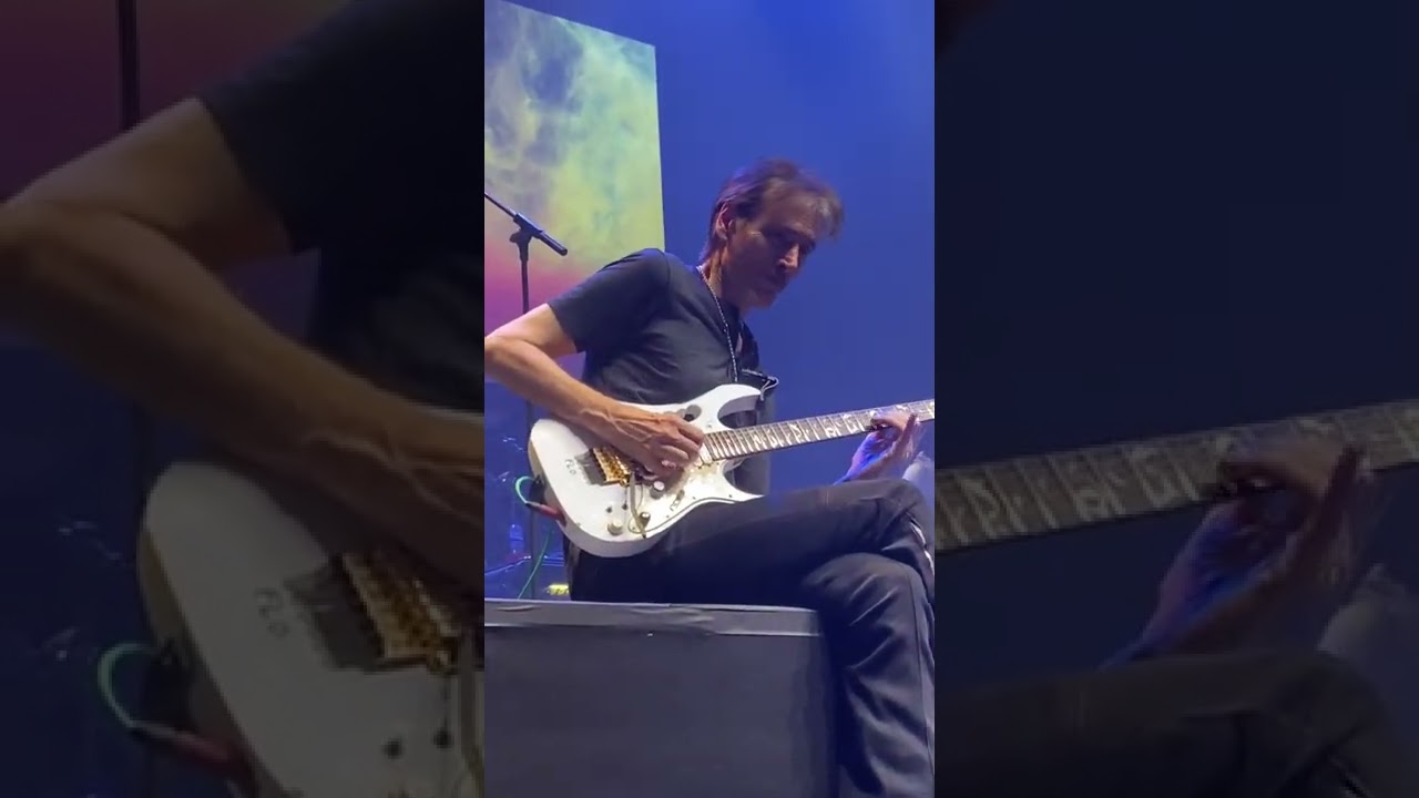 Steve Vai - sound check live at the O2 Glasgow