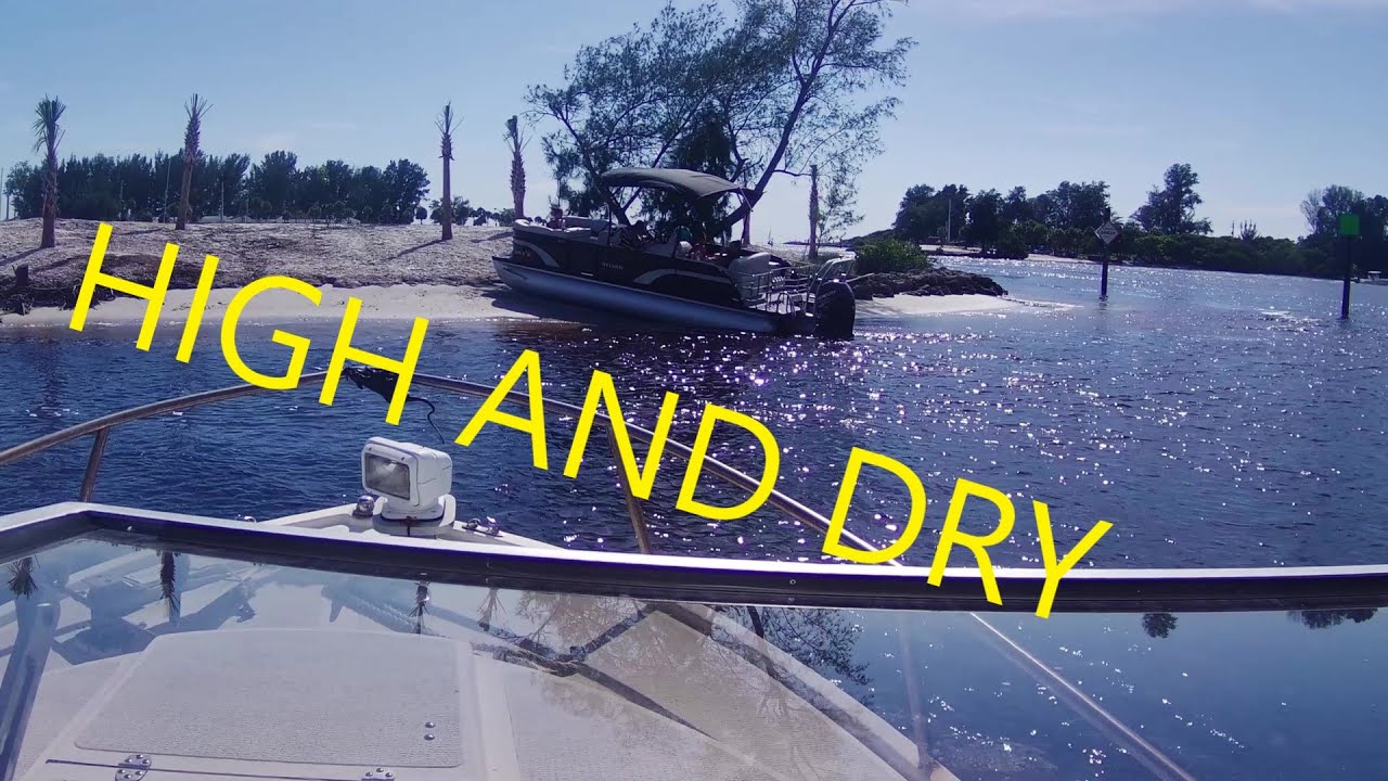 Don't Pay Attention to Tides...Call TowBoat US Instead!!! | 24ft Sylvan - Snake Island