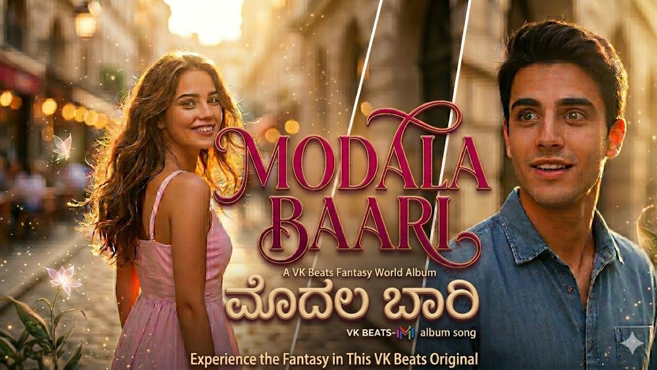 Modala Baari (Official Video) | Kannada New Album Song | Vishu K Achar