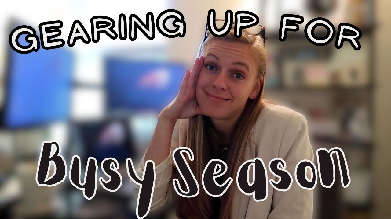 VLOG 122: A Work Week in my Life  / State Auditor & CPA / Gearing up for Busy Season :')