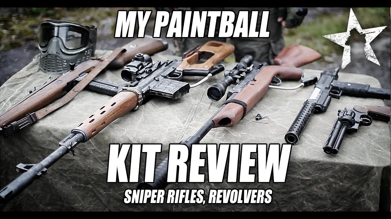 MY PAINTBALL SNIPER RIFLES: revolvers and Pistols