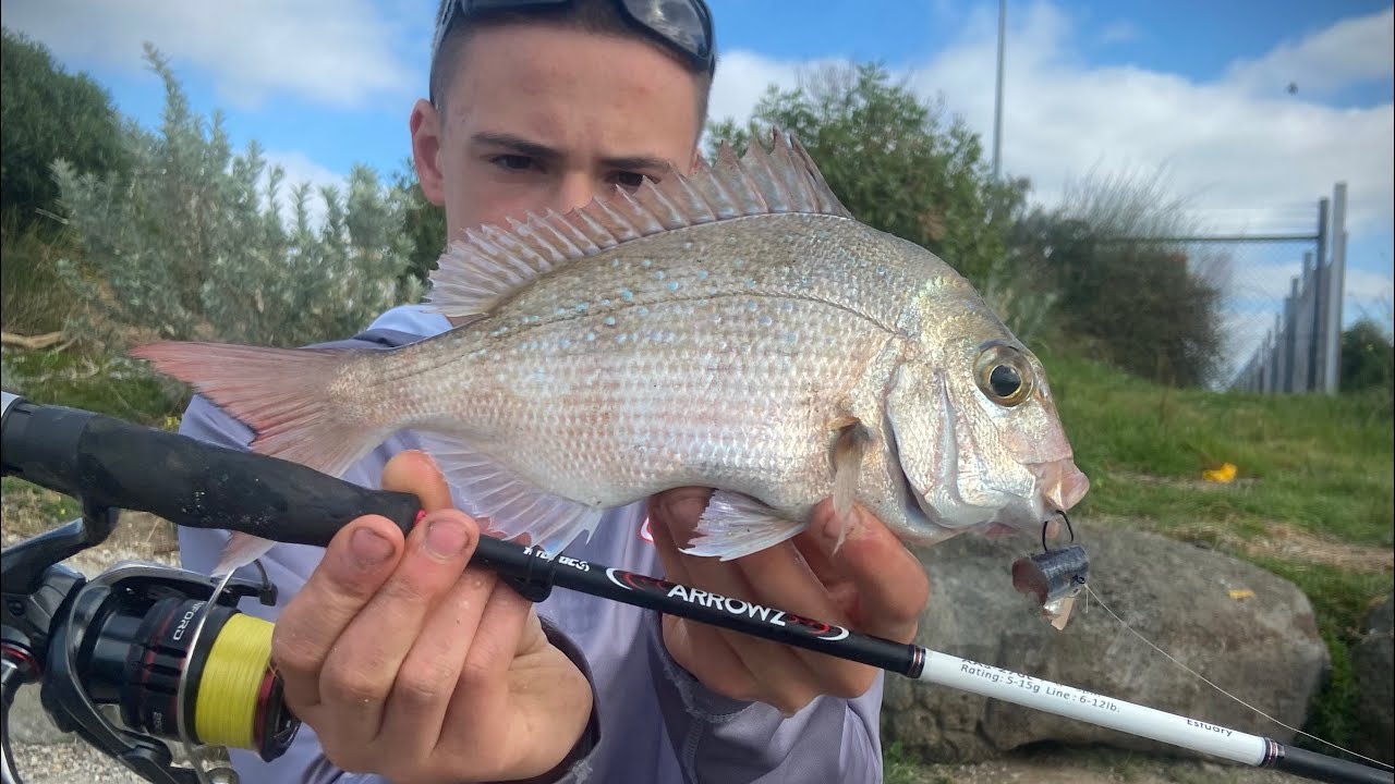 fishing webb dock port melbourne for pinkies