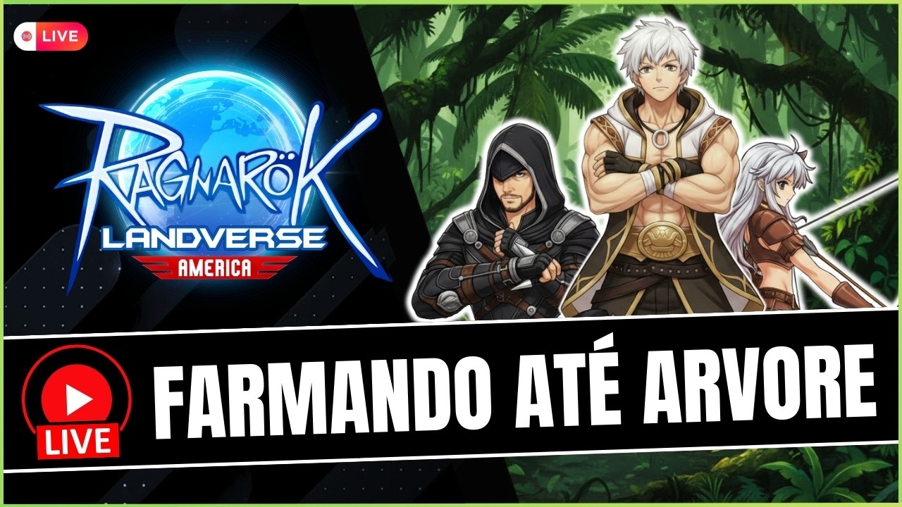 Começamos o Arruaceiro Hoje! 🔴 RAGNAROK LANDVERSE AMERICAS - Dia 42