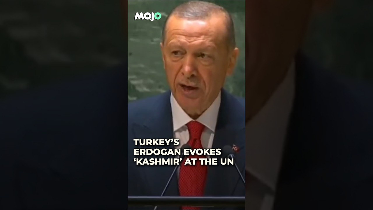 Turkish President Raises Kashmir Issue At The UN, Calls For Dialogue Between India-Pakistan #viral