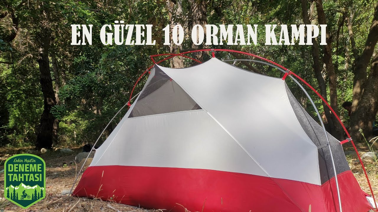 En İyi 10 Orman Kampı | Deneme Tahtası Kamp Alanları