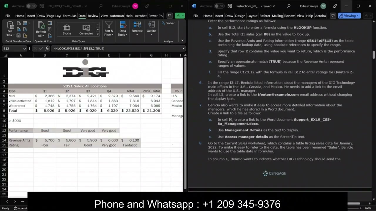 Full Tutorial of Modules 5-8  SAM Capstone Project 1a | New Perspectives Excel 365/2021