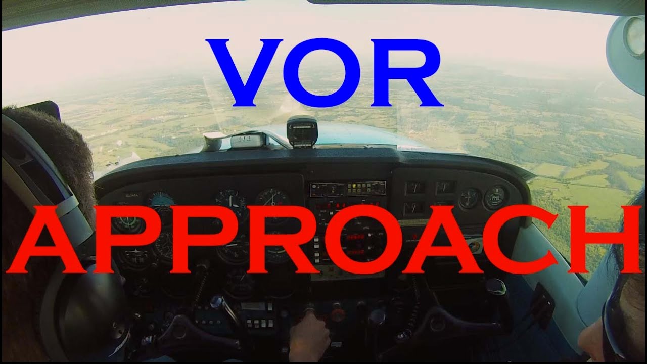 VOR Approach | Cessna 172 | Instrument Training