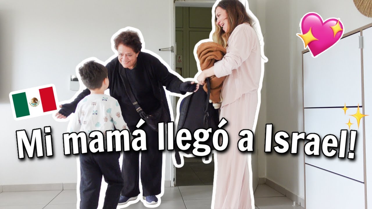 ¡Llegó mi Mamá MEXICANA! 🤩 + Nos Pusimos Muy Felices 🥰 - Familia Amuzkis Vlogs