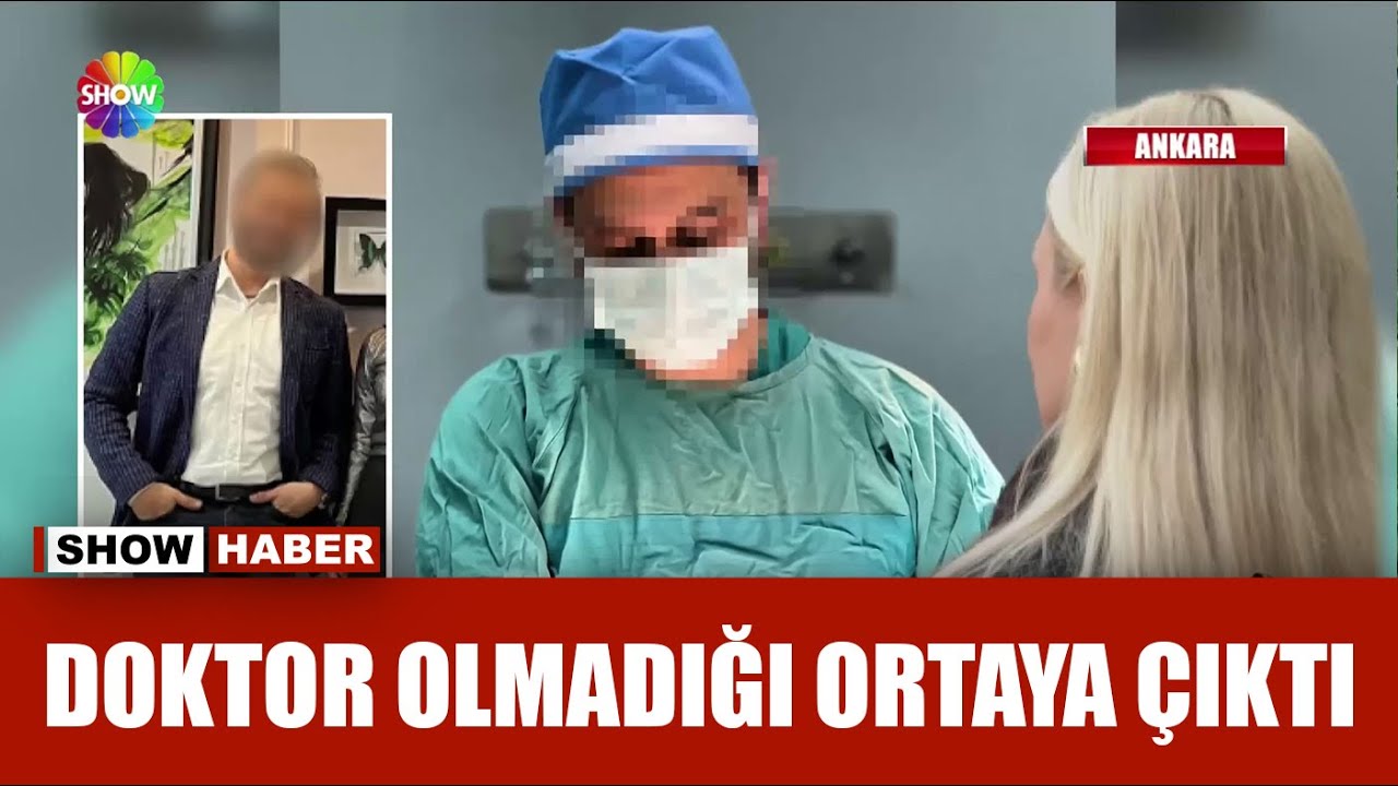 Sahte doktor skandalı!