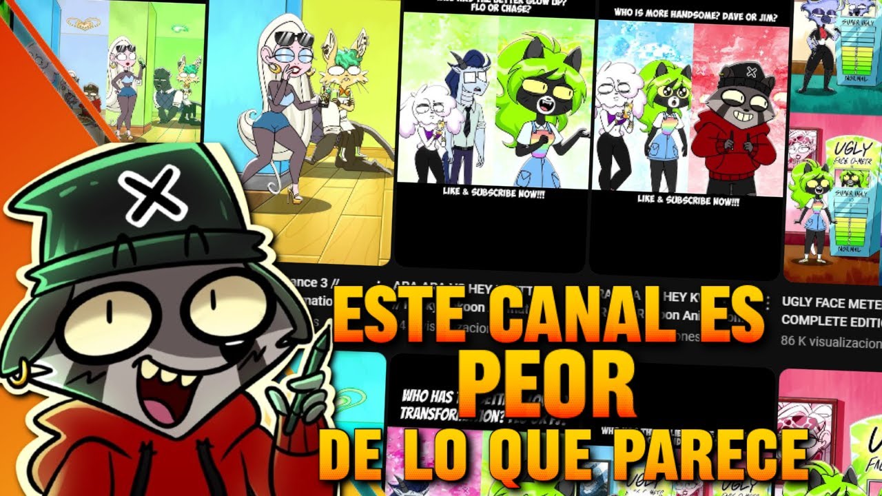 El Canal Estilo Youtube Kids que OCULTABA lo PEOR | Rocky Rakoon