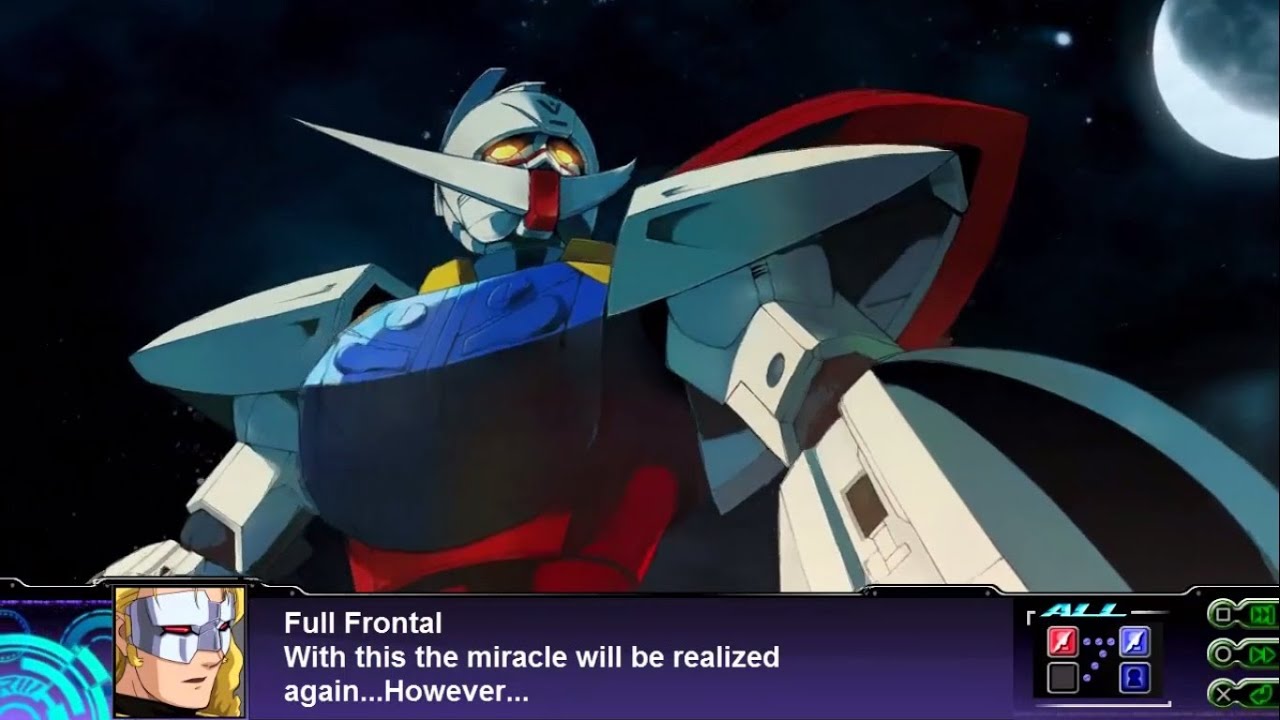 Super Robot Wars Z3: Tengoku Hen - Turn A Gundam All Attacks (English Subs)