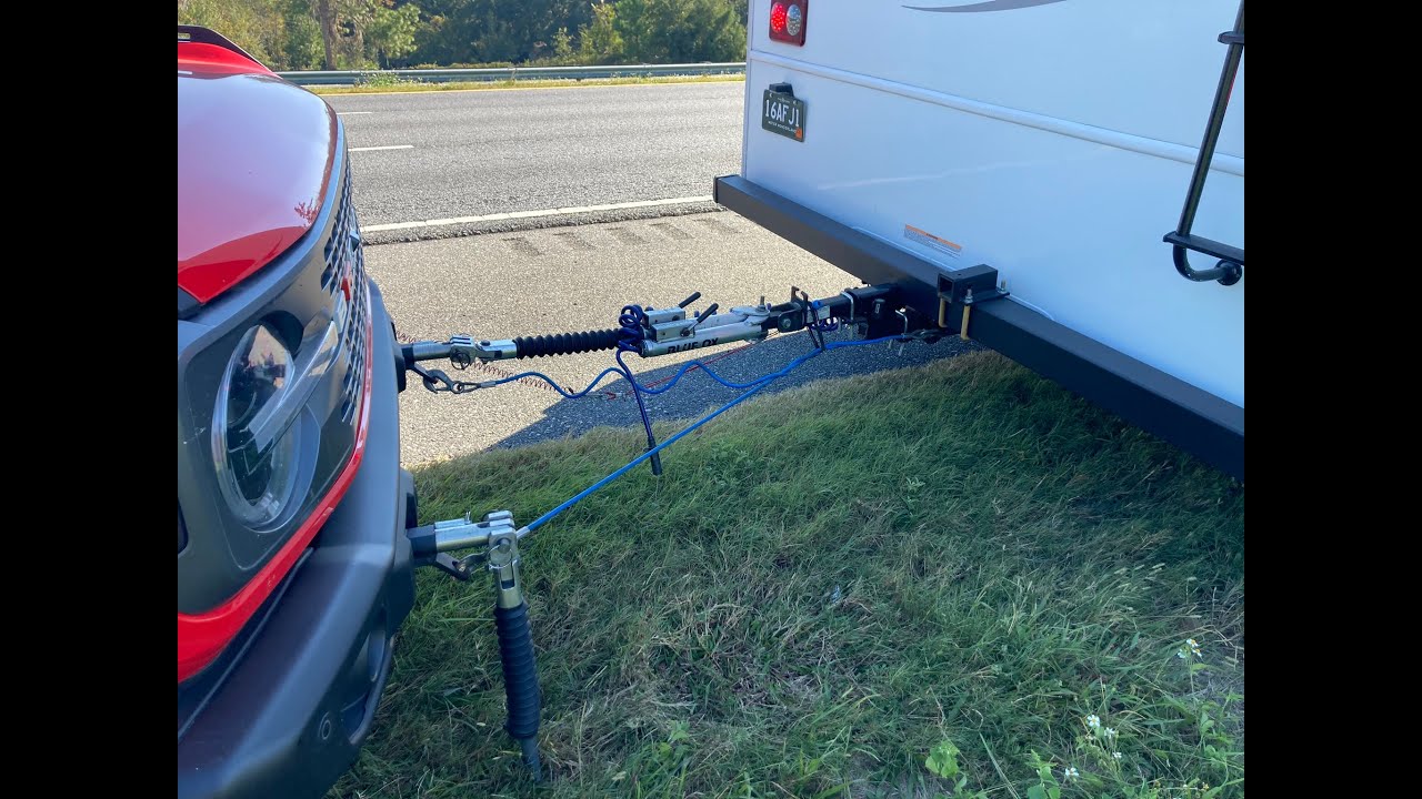 Blue Ox Tow Bar Failure