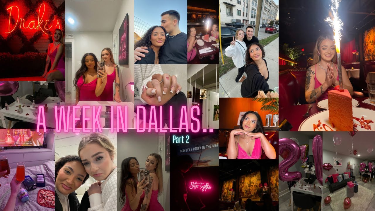 A WEEK IN DALLAS 💝 | Part 2 *sav’s birthday surprise*