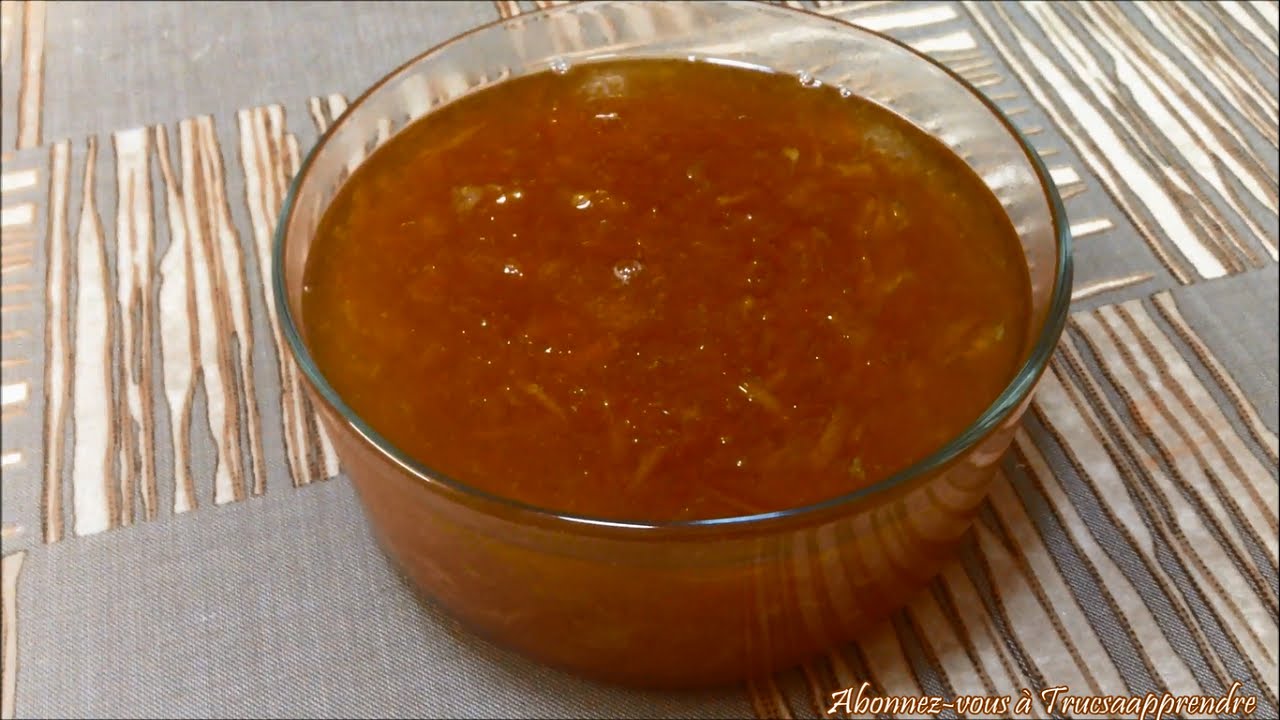 Confiture d'oranges maison - La Marmelade d'Orange