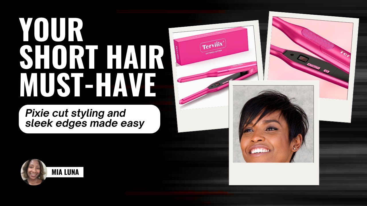 Terviiix Mini Flat Iron Review: Perfect Edges and Pixie Cuts