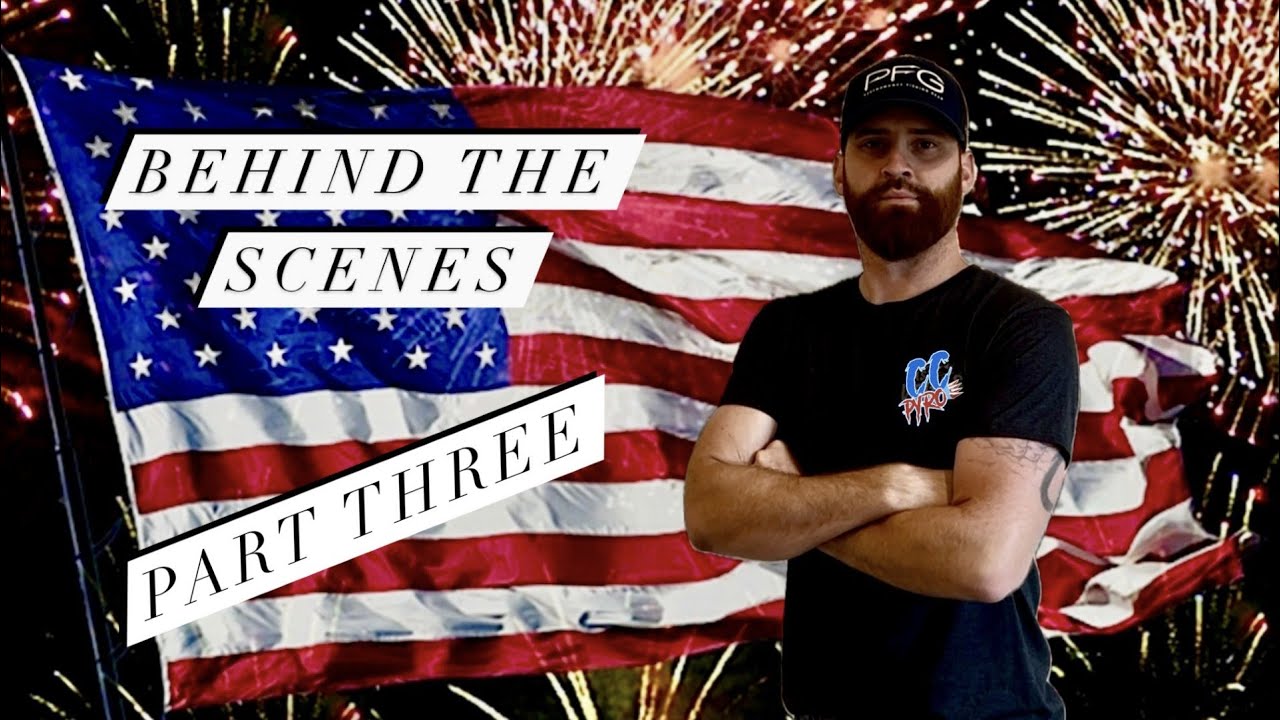 2024 Firework Show Behind The Scenes Part 3 #4thofjuly #ccpyrotech #fireworks #behindthescene