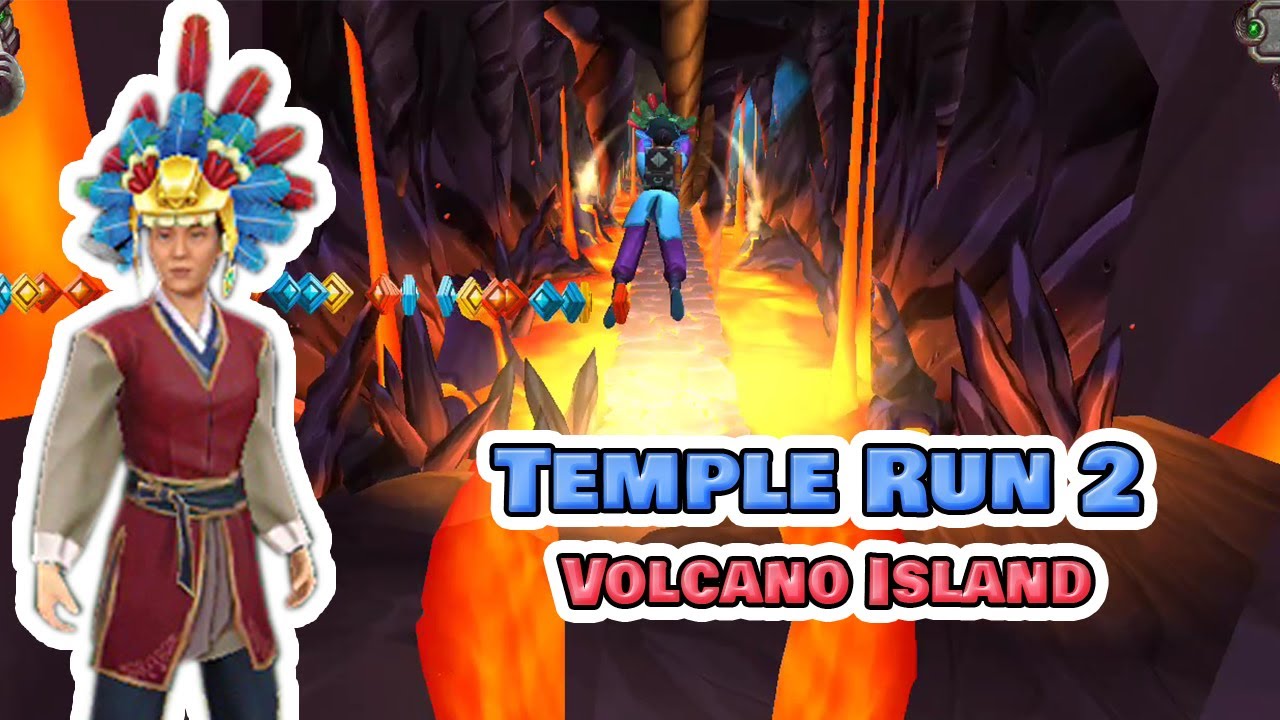 SUNYU HAN Healer - Temple Run 2 Volcano Island Full Screen Gameplay #21