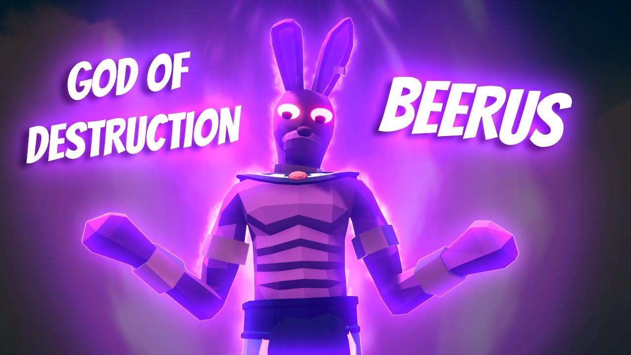 GOD OF DESTRUCTION BEERUS VS ALL UNITS IN TABS | Totally Accurate Battle Simulator