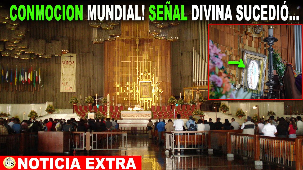 CONMOCIÓN MUNDIAL! SEÑAL DIVINA SUCEDIÓ sobre EL AYATE DE LA EMPERATRIZ DE AMERICA...