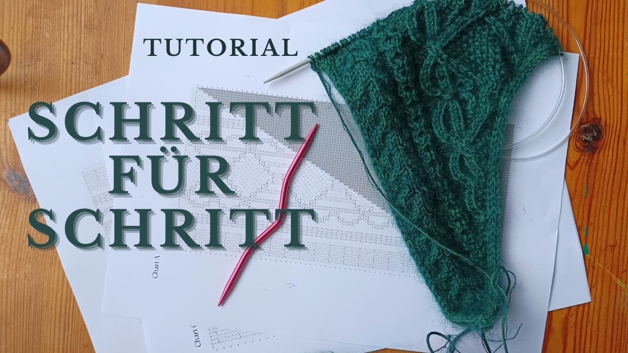 Shawlette Aschenbrödel stricken ✨ Schritt für Schritt erklärt | Teil 1
