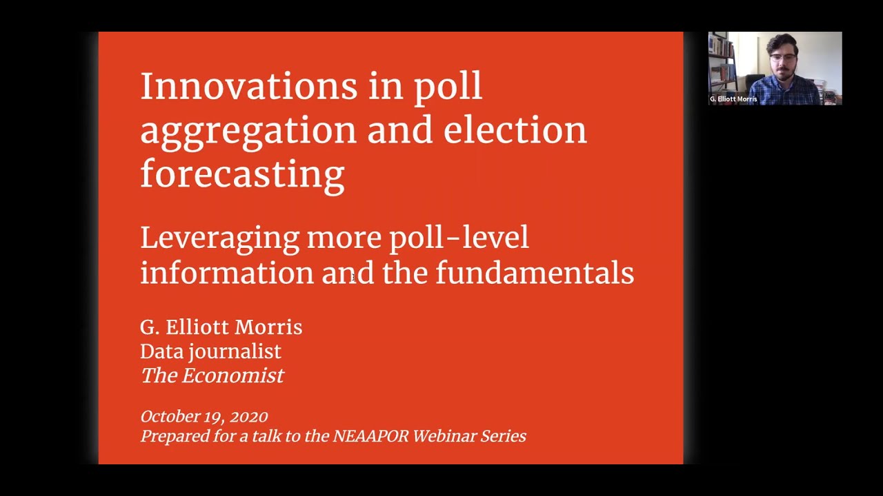 Election Forecast Modeling with G. Elliott Morris