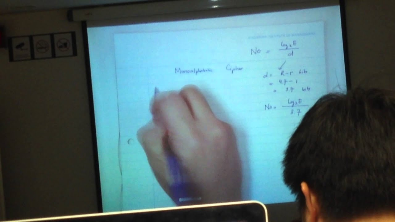 1. Examining the security of monoalphabetic cipher