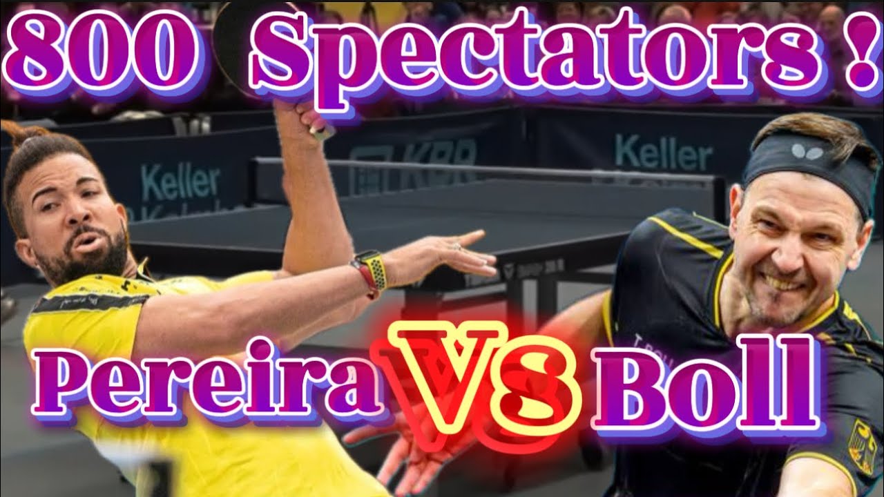 🤩The Legend TIMO BOLL Vs 💪The Powerhouse of Cuba ANDY PEREIRA
