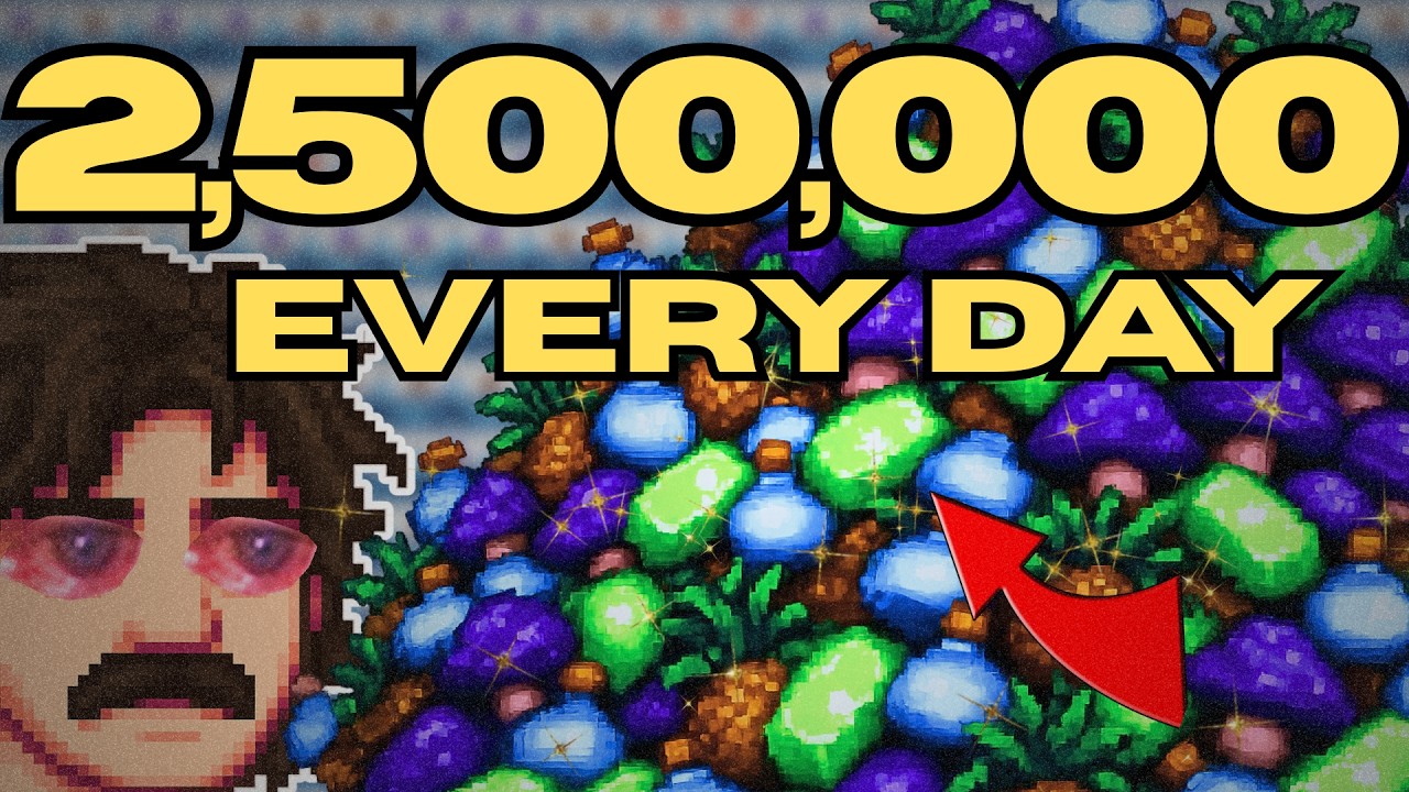 Stardew Valley's Profit Limit (I Found It)