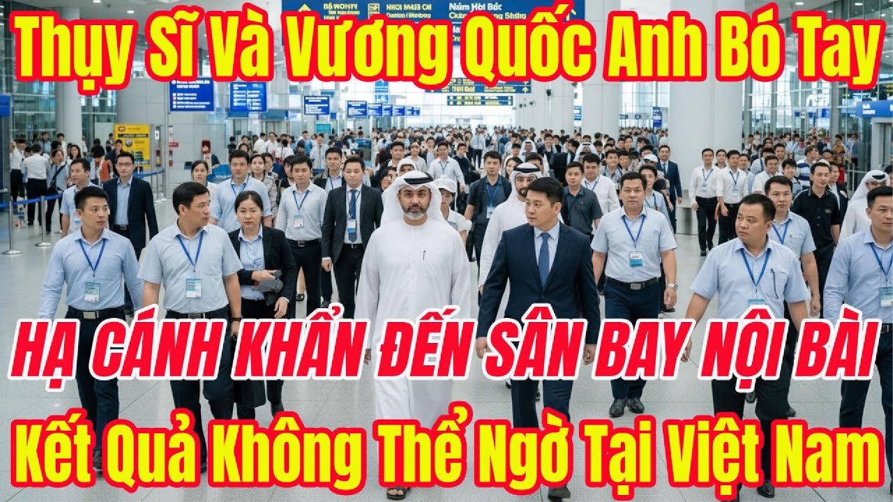 Chuyên Cơ Đáp Xuống Nội Bài, Tài Phiệt Qatar Sở Hữu 63 Tỉ USD Phải Gấp Rút Đến Việt Nam Cứu Cháu Gái
