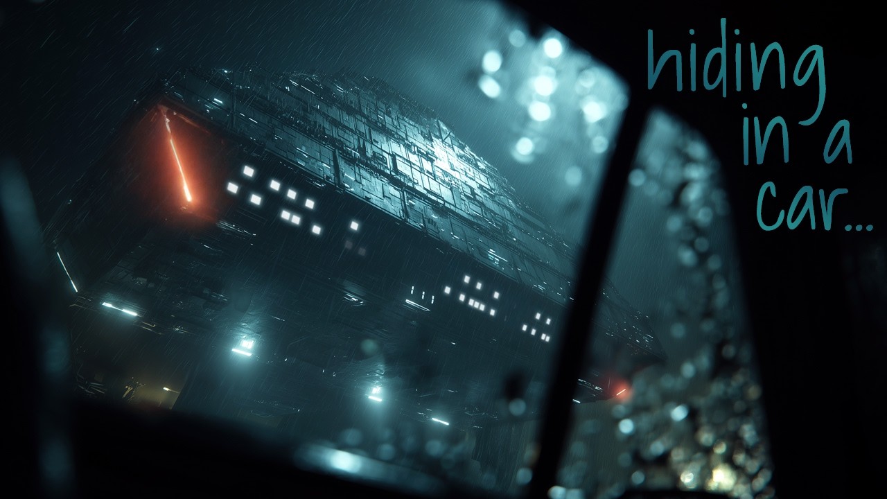 Something Has Entered Our Sky | Colossal Spaceship Sci-Fi Ambience