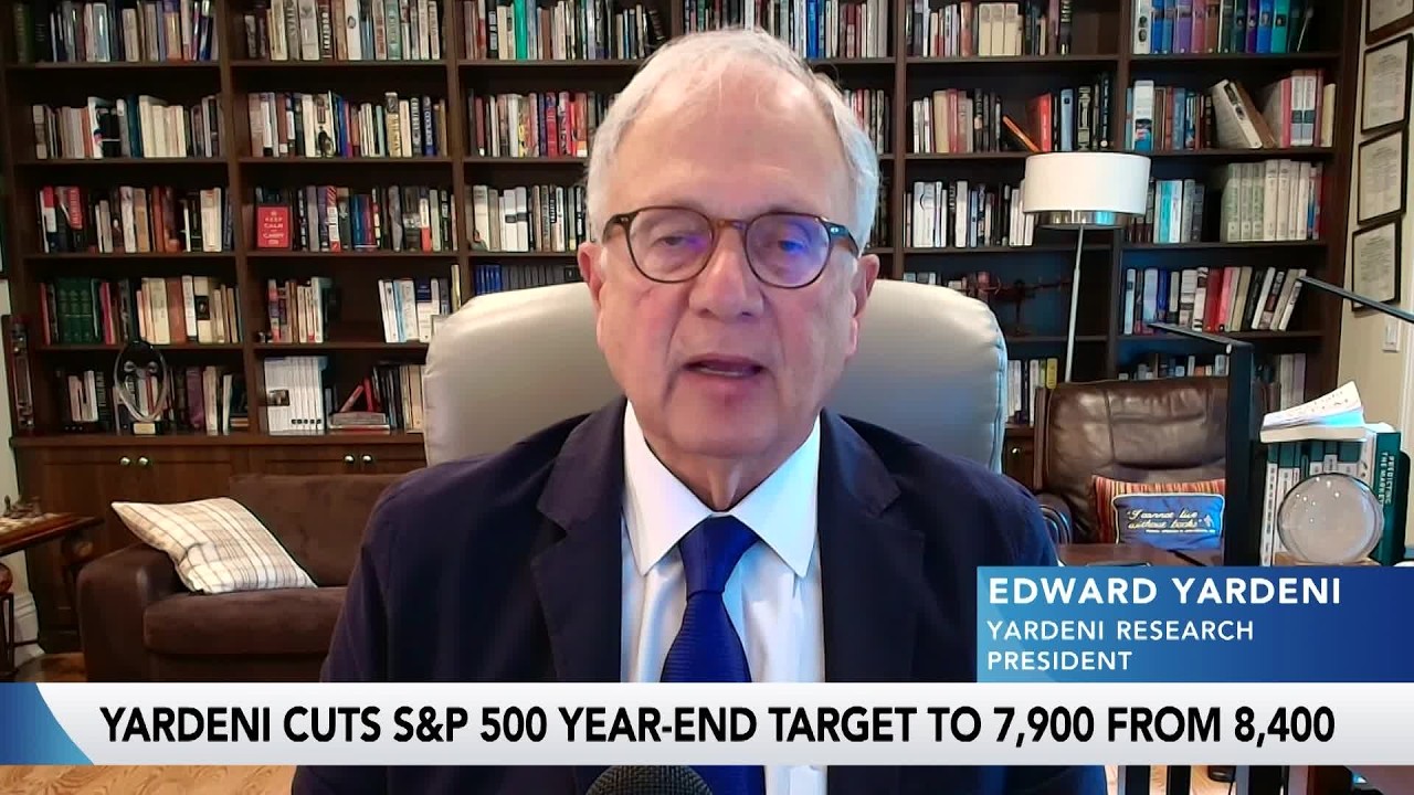 Yardeni on Cutting His S&P Outlook, Fed, Oil Prices