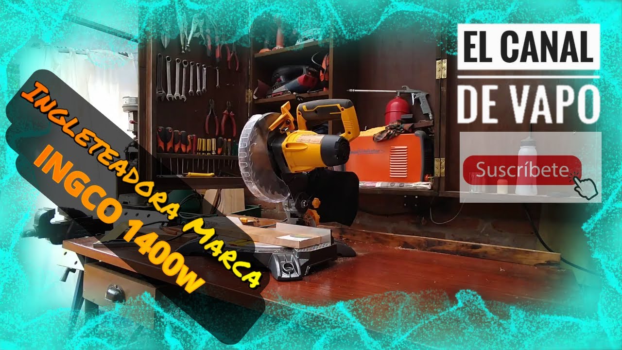 Ingletadora Ingco (sierra de inglete) Unboxing y Prueba