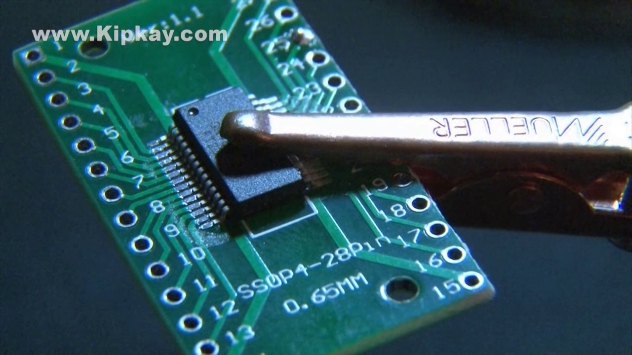 How to Solder Tiny IC Chips!