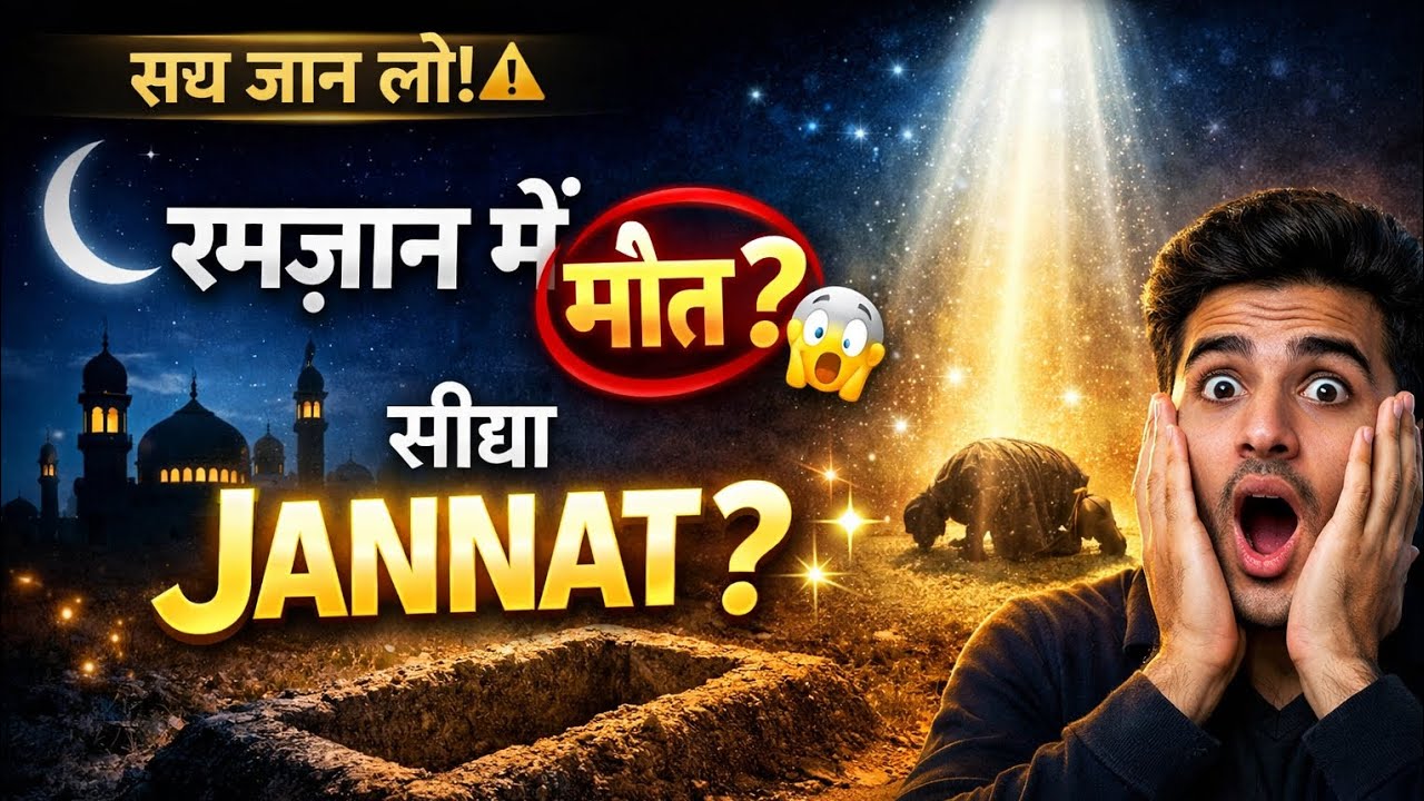 रमज़ान में Death 😱 | Kya Jannat Guaranteed Hai? 🌙✨