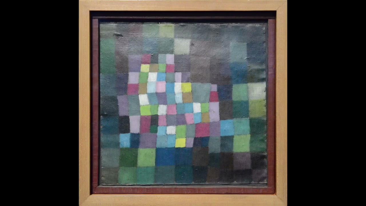 Paul Klee - framed & exhibited