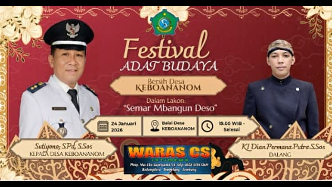 🔴📡Gebyar The Musik Capursari WARAS CS Istimewa Dari Kedungdoro - Tembelang - Jombang
