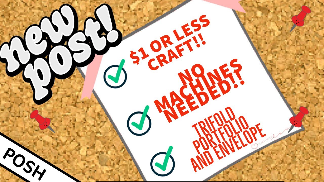 🌟LOOK🌟 Trifold Portfolio/Gift Card Holder/Money Wallet/Mini Scrapbook 🌟PERFECT ALL IN ONE CRAFT🌟