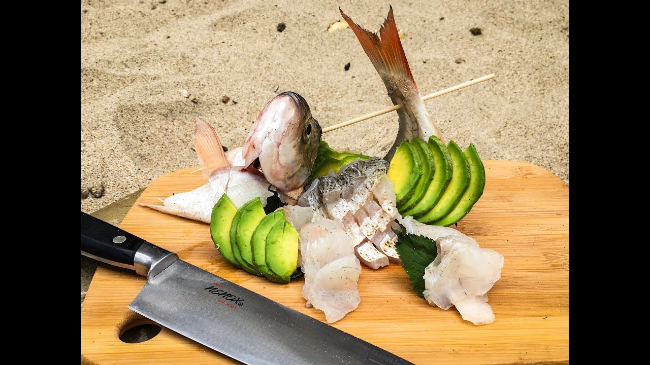 Catch and SASHIMI SURFPERCH?? GOOD or GROSS? ft. Ish With Fish