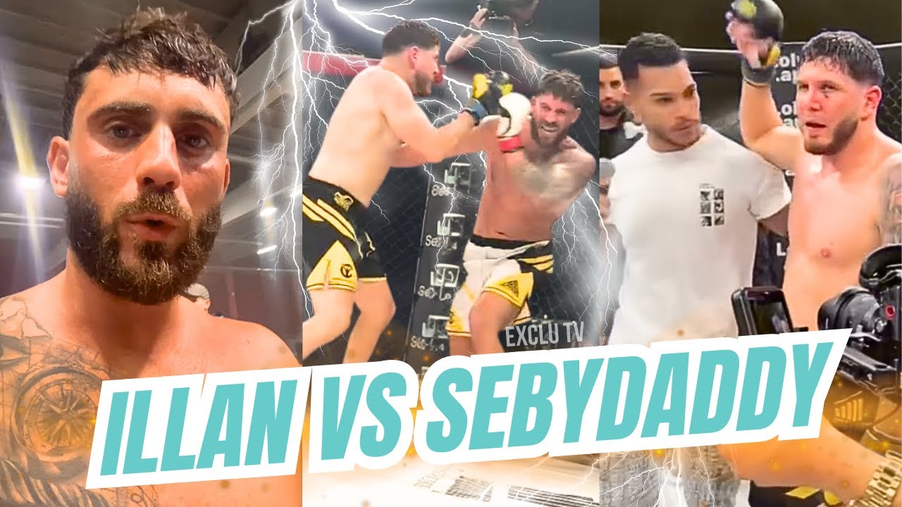 SEBYDADDY MET ILLAN KO ET REMPORTE LEUR COMBAT À 1 MILLION D'EUROS 👊🏼😲 LES IMAGES ET RÉACTIONS ⚡️