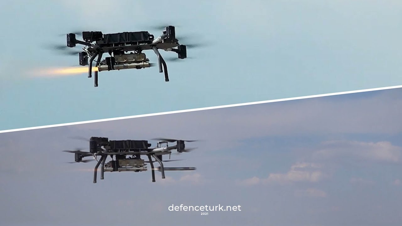 ROKETSAN'ın lazer güdümlü mini füzesi METE ateşlendi