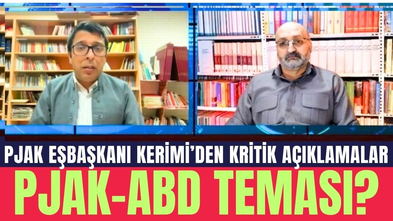 PJAK–ABD teması var mı? Eşbaşkan Kerimi’den net açıklama