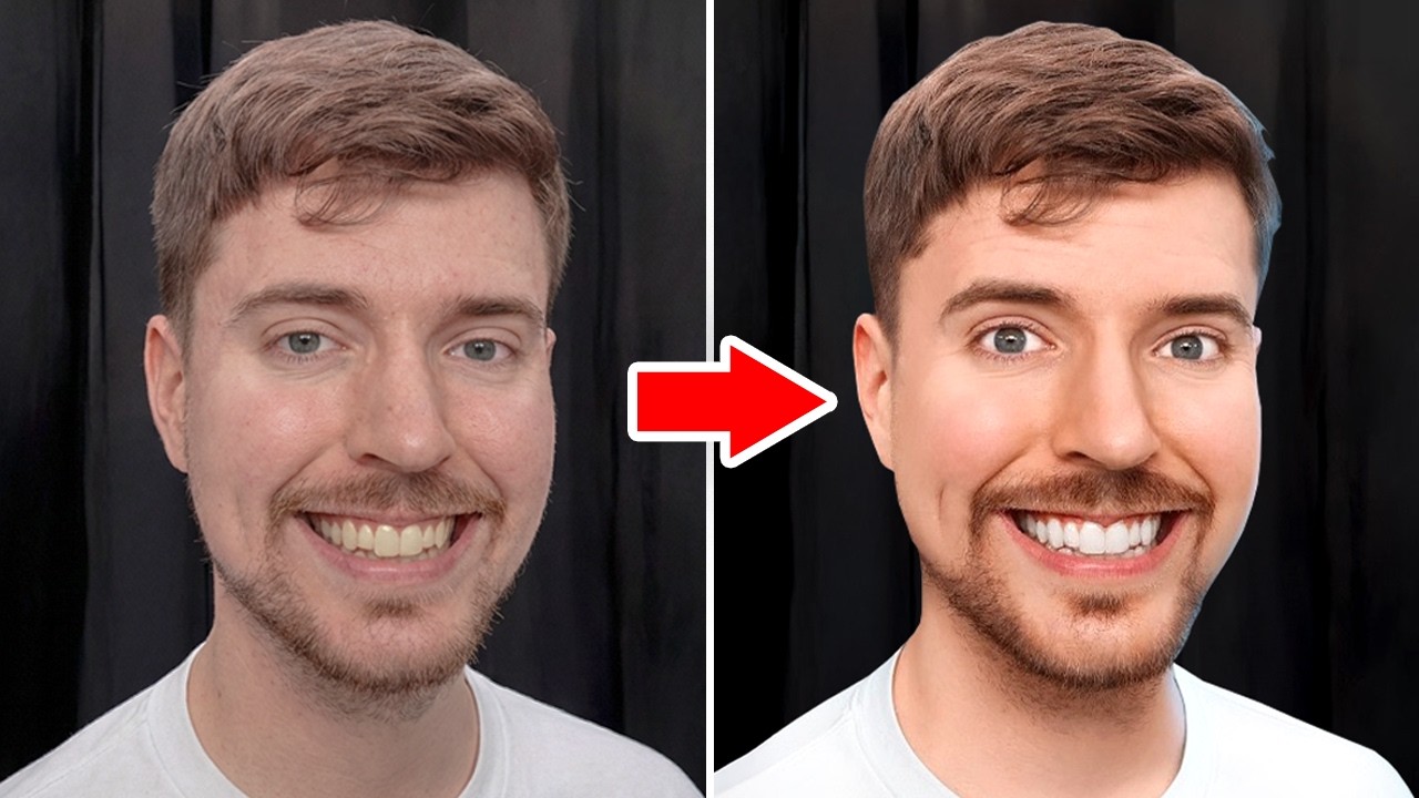 Comment Créer une Miniature de MrBeast dans Photoshop ?
