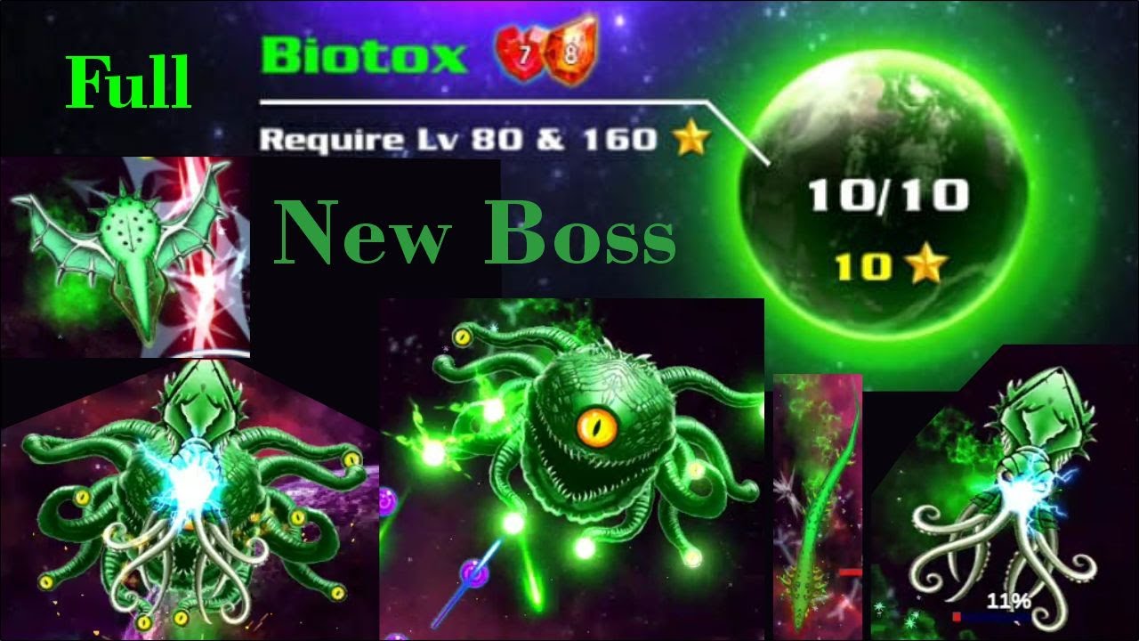 Galaxy Attack: Alien Shooter | New Hero Mode Biotox Full | By Apache Gamers