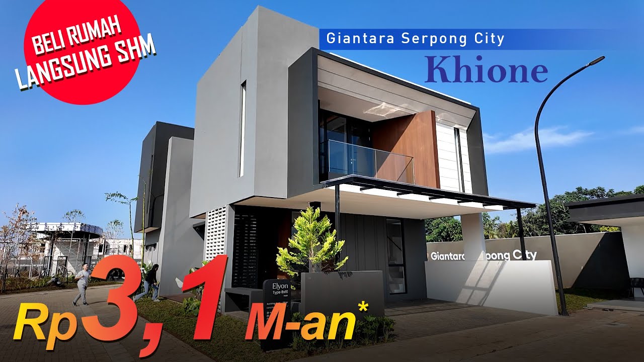 #housetour Khione 8x16 Giantara Serpong City | 2 Menit Dari Stasiun Cicayur