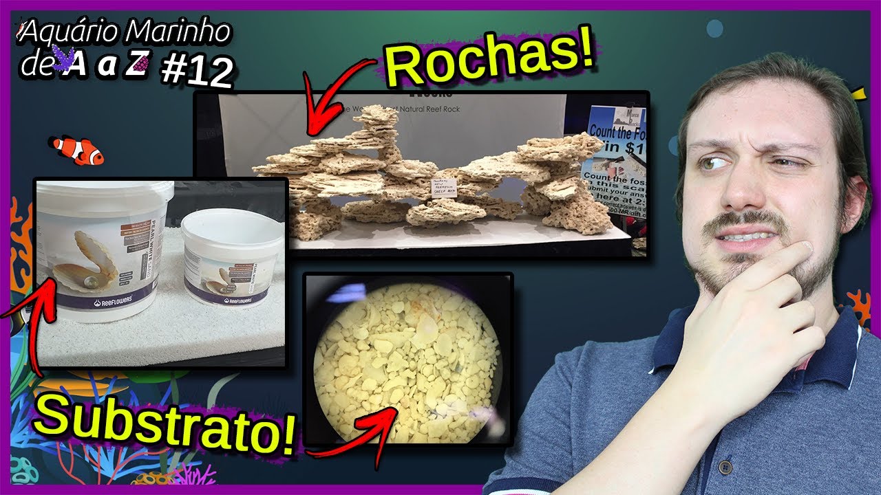 TUDO Sobre Substrato e Rochas! - Hardscape - Aquário Marinho de A a Z #12