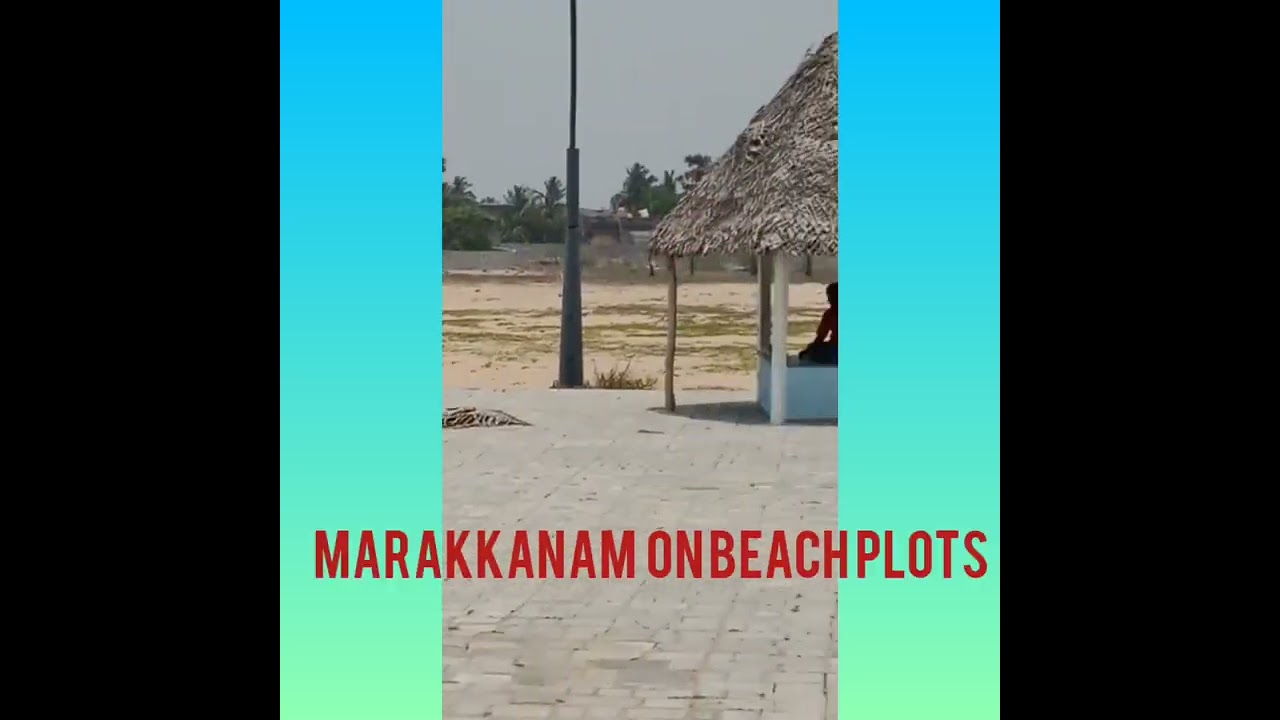on beach view plots sale in marakkanam ECR CT: 8124237004/9094941340